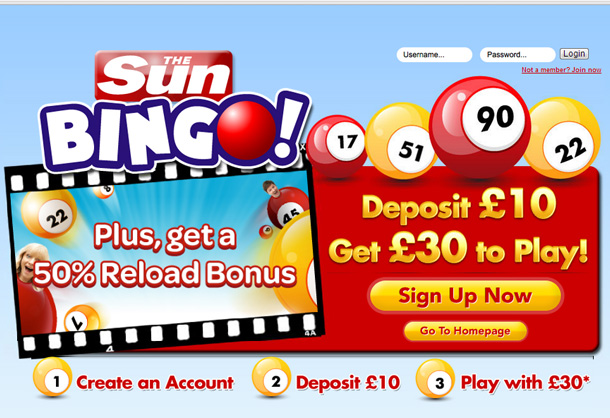 Sun Bingo